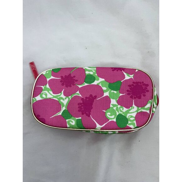Lilly Pulitzer for Estee Lauder Pink Cosmetic Bag Floral Barbiecore Cute Case - Picture 5 of 9